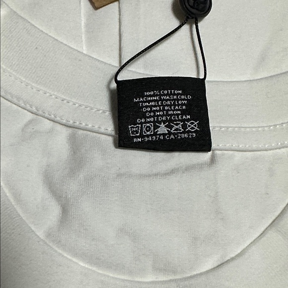 Stussy x Our Legacy LA Stockholm Graphic Tee White Size L NWT - Picture 4 of 5